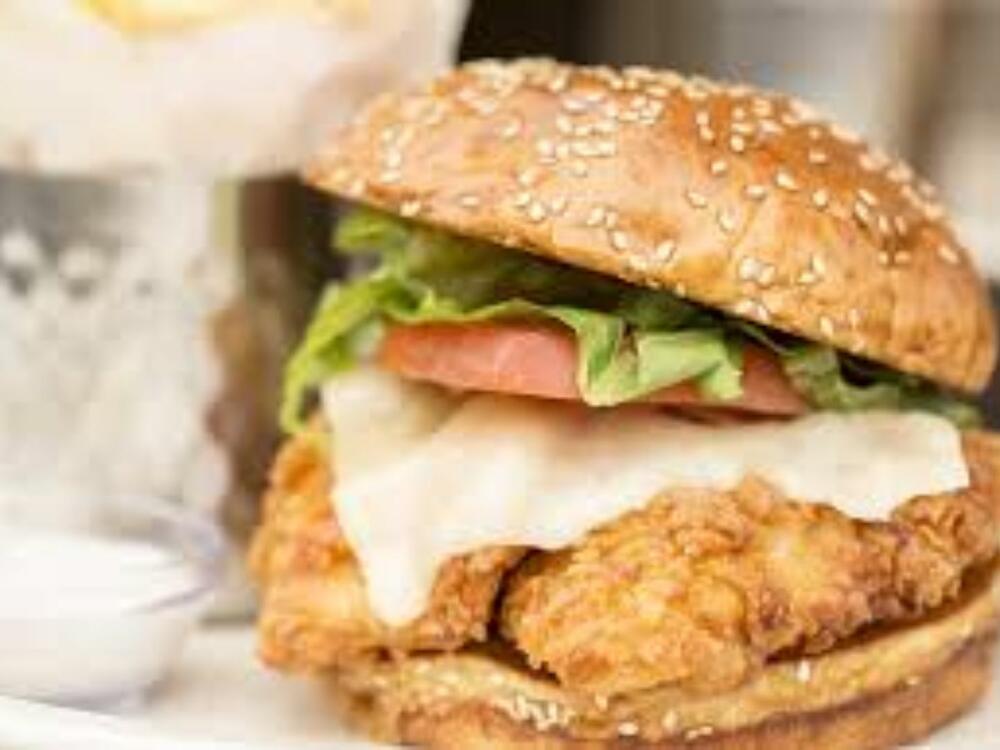 Fried Chicken Burger